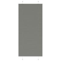 VidaXL Plissé rolgordijn 100x200 cm stofbreedte 99,4 cm antraciet - thumbnail