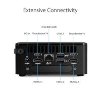Asus Barebone NUC 13 Pro Tall Kit RNUC13ANHI700000I Intel® Core™ i7 i7-1360P 5.0 GHz Intel IRIS Xe Graphics 90AR00C1-M000F0 - thumbnail
