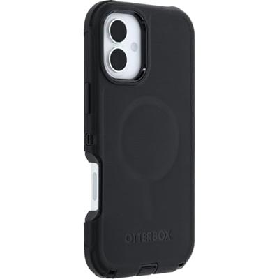 Otterbox Defender Backcover Apple iPhone 16 Plus Zwart MagSafe compatible, Stootbestendig Otterbox Defender Backcover Apple iPhone 16 Plus Zwart MagSafe compatible, Stootbestendig
