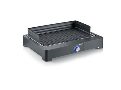 Severin - PG8567 - Barbecue voor elektrische tafel, 2.200 W, gegoten aluminium gietijzer, rook- en geurwatertank, NOI