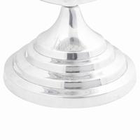 VidaXL Sculptuur zilver 16,5 x 14 x 26 cm aluminium - thumbnail