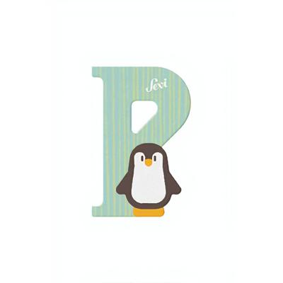 Sevi letter p penguin: 10 cm (83016)
