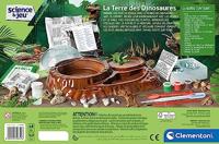 Clementoni - Wetenschap en spel - De wereld van dinosaurussen - Terrarium om te creëren + 3 dinosaurusfiguren - Made in Italy - thumbnail