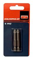 Bahco 2xbits hex3 50mm 1/4" standard | 59S/50H3-2P - thumbnail