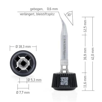 Ersa 0142SDLF06L/SB Soldeerpunt Potloodvorm Grootte soldeerpunt 0.60 mm Inhoud: 1 stuk(s) Ersa 0142SDLF06L/SB Soldeerpunt Potloodvorm Grootte soldeerpunt 0.60 mm Inhoud: 1 stuk(s)