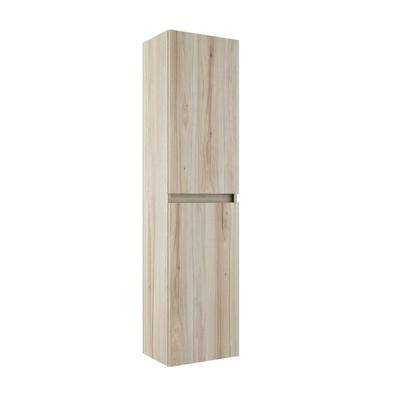 Saniclass Vita Hoge Kast - 140x35x27cm - 2 deuren - licht eiken SW1413864 Saniclass Vita Hoge Kast - 140x35x27cm - 2 deuren - licht eiken SW1413864