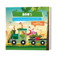 Boek en Puzzeltrein Dino's - thumbnail