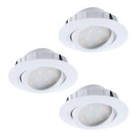 Eglo Richtbare inbouwspotsPineda set van 3 - 95857 - thumbnail