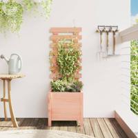 VidaXL Plantenbak met rek 39x39,5x114 cm massief douglashout - thumbnail