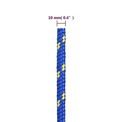 Boottouw 10 mm 100 m polypropyleen blauw Boottouw 10 mm 100 m polypropyleen blauw
