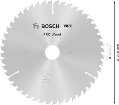 Bosch Accessories Optiline 2608640432 Hardmetaal-cirkelzaagblad 216 x 30 x 2 mm Aantal tanden: 48 1 stuk(s) Bosch Accessories Optiline 2608640432 Hardmetaal-cirkelzaagblad 216 x 30 x 2 mm Aantal tanden: 48 1 stuk(s)