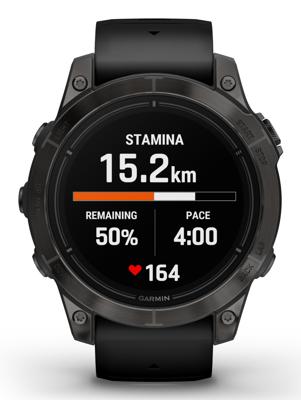 Garmin epix Pro (Gen 2) Sapphire Edition 3,3 cm (1.3") AMOLED 47 mm Digitaal 416 x 416 Pixels Touchscreen Zwart Wifi GPS - thumbnail
