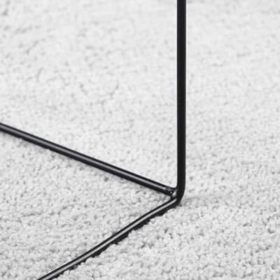 VidaXL Vloerkleed oviedo laagpolig 80x200 cm grijs VidaXL Vloerkleed oviedo laagpolig 80x200 cm grijs