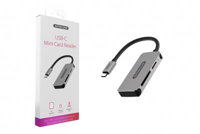 Sitecom MD-066 geheugenkaartlezer Zwart, Grijs USB 3.2 Gen 1 (3.1 Gen 1) Type-C Sitecom MD-066 geheugenkaartlezer Zwart, Grijs USB 3.2 Gen 1 (3.1 Gen 1) Type-C