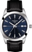 Horlogeband Tissot T1274101604101A / T610045398 Leder Zwart 21mm - thumbnail