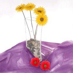 Walimex lichte stof achtergrond (3x6 m) paars
