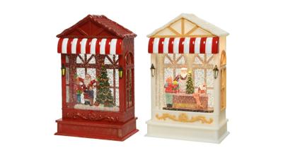 Kersttafereel in Etalage met LED en Muziek Assorti 1st Kersttafereel in Etalage met LED en Muziek Assorti 1st