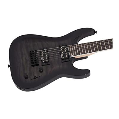 Jackson JS Series Dinky Arch Top JS32Q DKA HT Trans Black Burst elektrische gitaar - thumbnail