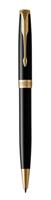 Balpen Parker Sonnet black lacquer GT medium - thumbnail