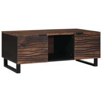 Salontafel Bruin en zwart 100 x 54 x 40 cm - thumbnail