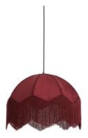 Hanglamp Malagia Velvet Bordeaux 60cm - thumbnail