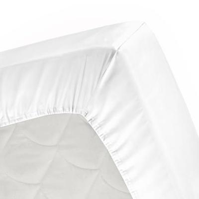 Cinderella Hoeslaken standaard stretch molton 80/90x210/220 100x200 (01) white
