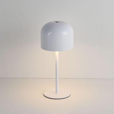 LED Tafellamp Ariello bianco m - 2W - Metaal - Paddenstoel - IP20 voor binnen - Met geïntegreerde dimmer - USB-C oplaadbaar - Medium