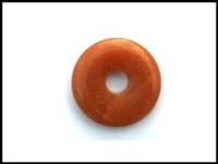 Donut Aventurijn Oranje (40 mm) - thumbnail