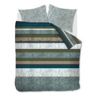 Beddinghouse Selene dekbedovertrek - Lits-jumeaux (240x200/220 cm + 2 slopen) - Katoen satijn - Blue Green - thumbnail