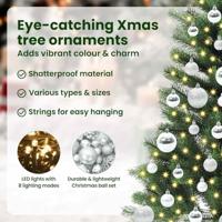 VidaXL Kerstboom met 150 led met standaard groen 90 cm pe - thumbnail