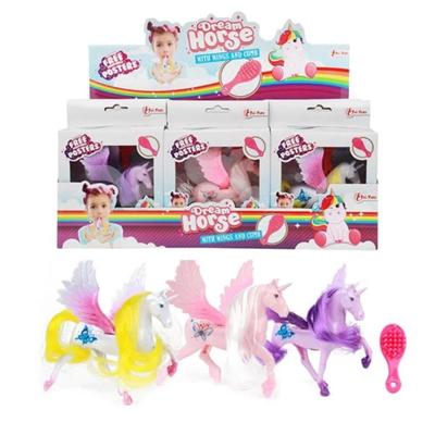 Toi-Toys Toi toys eenhoorn pegasus met borstel Toi-Toys Toi toys eenhoorn pegasus met borstel