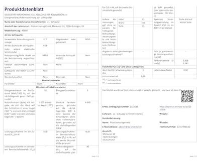 AS Schwabe Optiline 46660 LED-buitenschijnwerper Energielabel: E (A - G) LED 30 W Zwart AS Schwabe Optiline 46660 LED-buitenschijnwerper Energielabel: E (A - G) LED 30 W Zwart