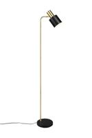 Trio Design leeslampAdam Zwart met goud - R41041080 - thumbnail
