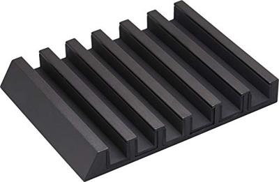Yamazaki 5275 TOWER Tablet Stand, black, Aluminum/Silicone, 10 x 13 x 1.8 cm