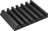 Yamazaki 5275 TOWER Tablet Stand, black, Aluminum/Silicone, 10 x 13 x 1.8 cm - thumbnail