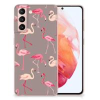 Samsung Galaxy S21 | TPU Hoesje | Flamingo - thumbnail