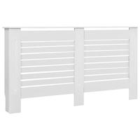 Radiatorombouw 152x19x81,5 cm MDF wit - thumbnail