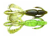 Keitech Crazy Flapper 2,8 inch 7cm 8St. Green Pumpkin / Chartreuse - thumbnail