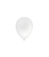 Ballonnen Happy Birthday Goud/Wit (8st) - thumbnail