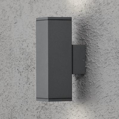 KonstSmide Design wandspotMonza Up - Down antraciet - 7907-370