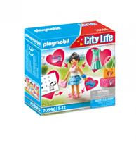 Playmobil city life het modemeisje - 70596 - thumbnail