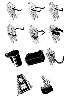 raaco 110532 Gereedschapshaak Clip mix 53 1 stuk(s)