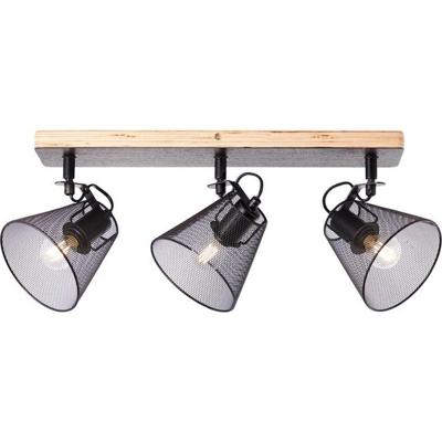 Brilliant 40130/76 - 3 Spots Plafondlamp Metaal/Hout