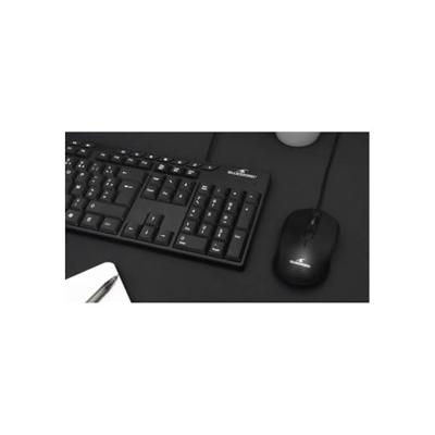Toetsenbordmuispakket - BLUESTORK - MEDIA OFFICE - Bedraad - Azerty - Windows-compatibel - Zwart