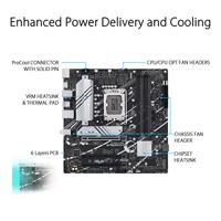 ASUS PRIME B760M-A D4-CSM Intel B760 LGA 1700 micro ATX - thumbnail