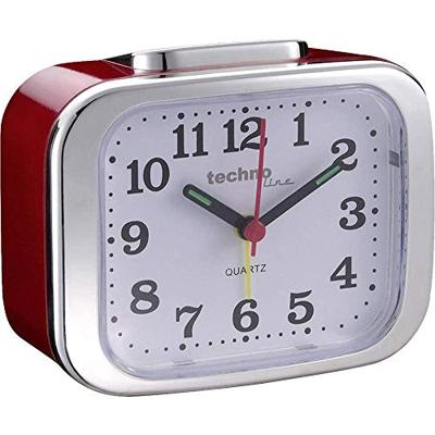 Techno Line Model XL rot Wekker Kwarts Rood Alarmtijden 1 1 timertijd