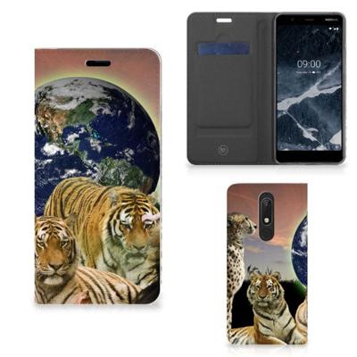 Nokia 5.1 (2018) | Hoesje maken | Roofdieren