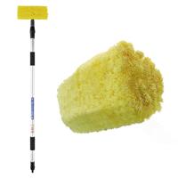 ProPlus wasborstel 3D met telescopische steel 2,4 meter zilver/geel - thumbnail