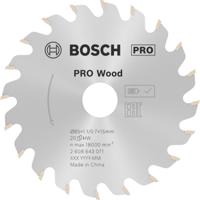 Bosch Accessories Optiline 2608643071 Cirkelzaagblad 85 x 15 x 0.7 mm Aantal tanden: 20 1 stuk(s) - thumbnail