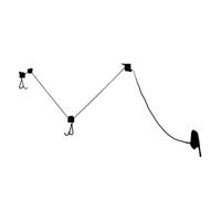 Steun voor fietsen Dunlop Voor het dak/plafond - thumbnail